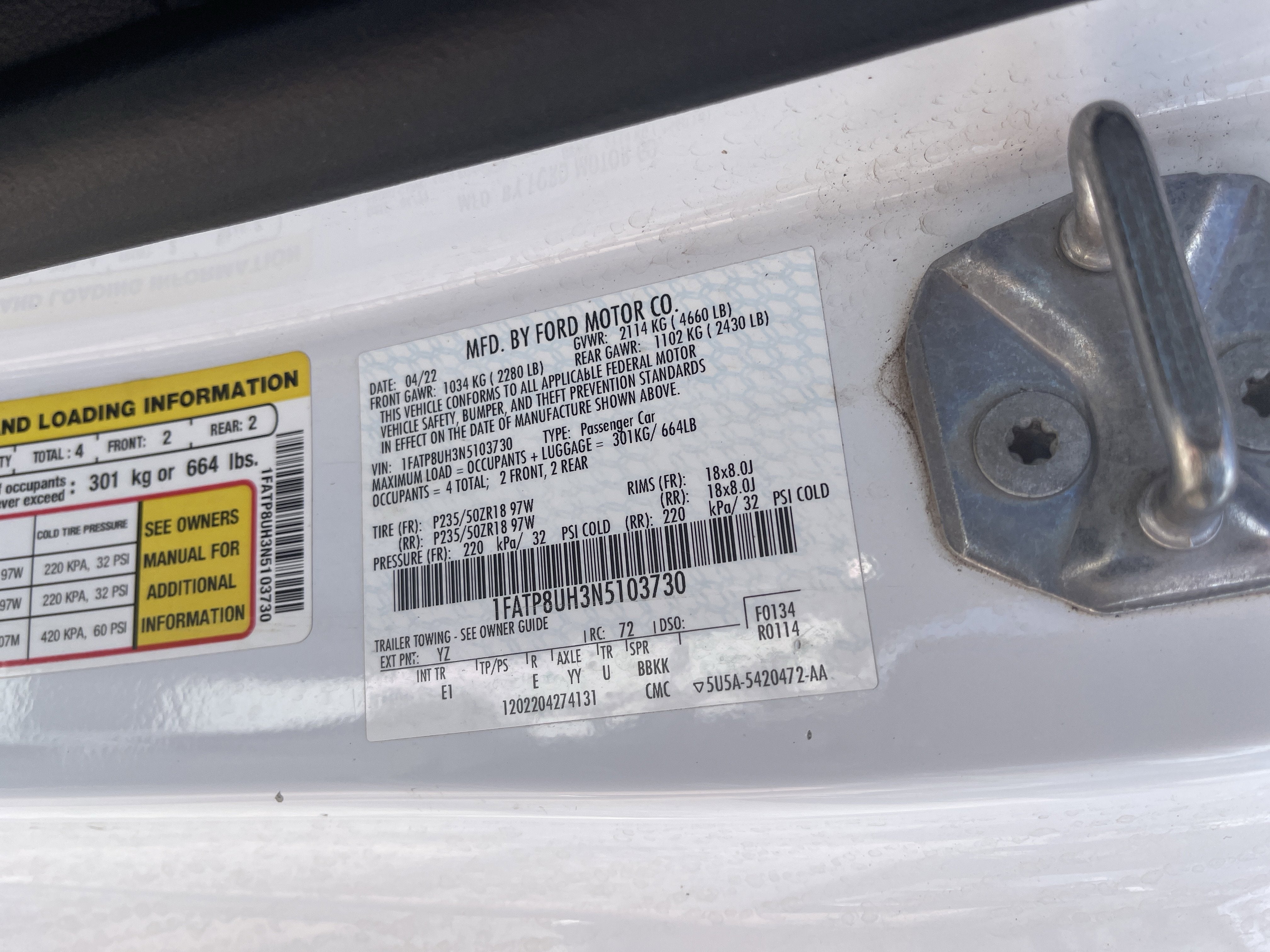 2022 Ford Mustang EcoBoost Premium