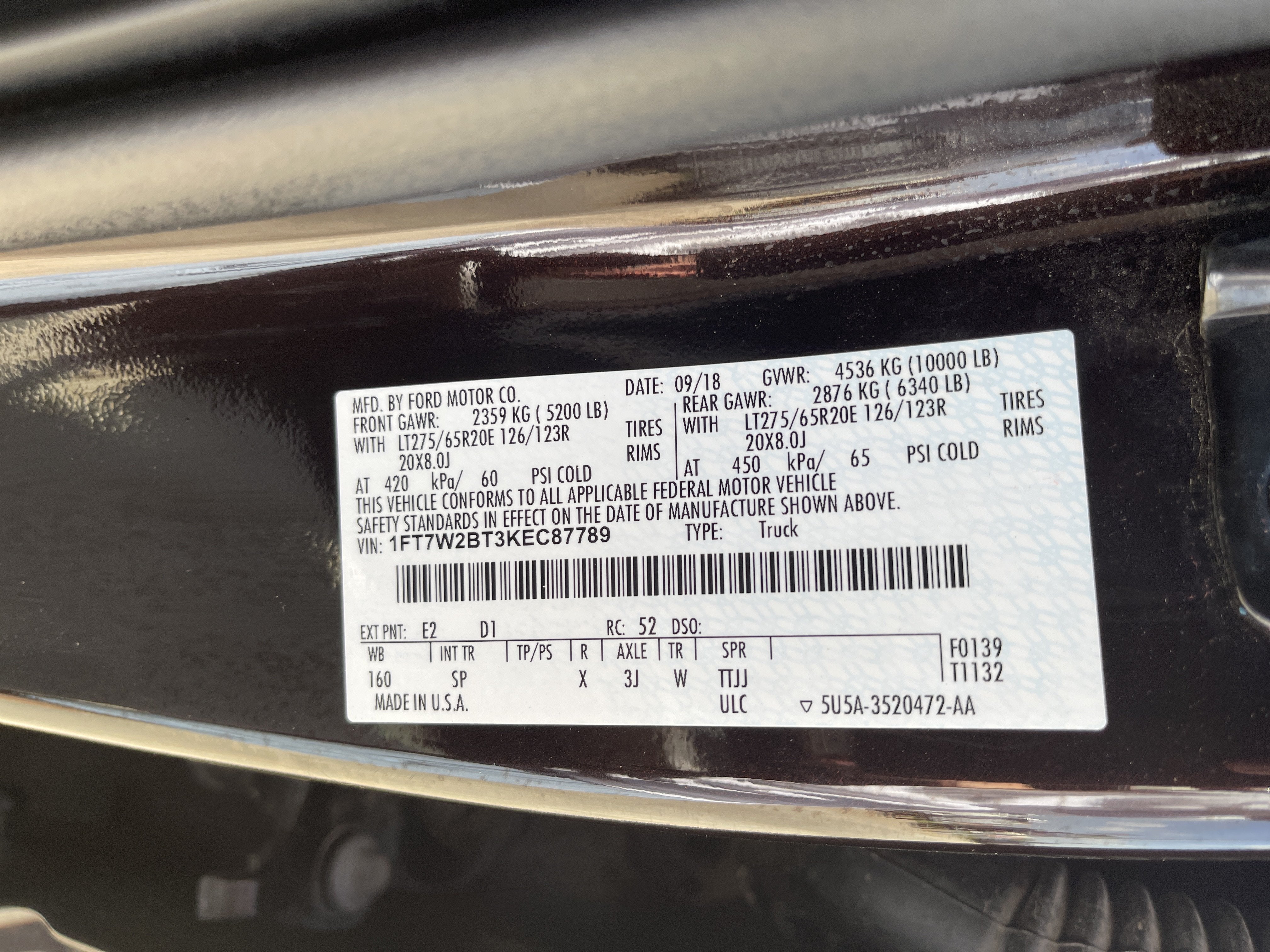 2019 Ford Super Duty F-250 SRW King Ranch