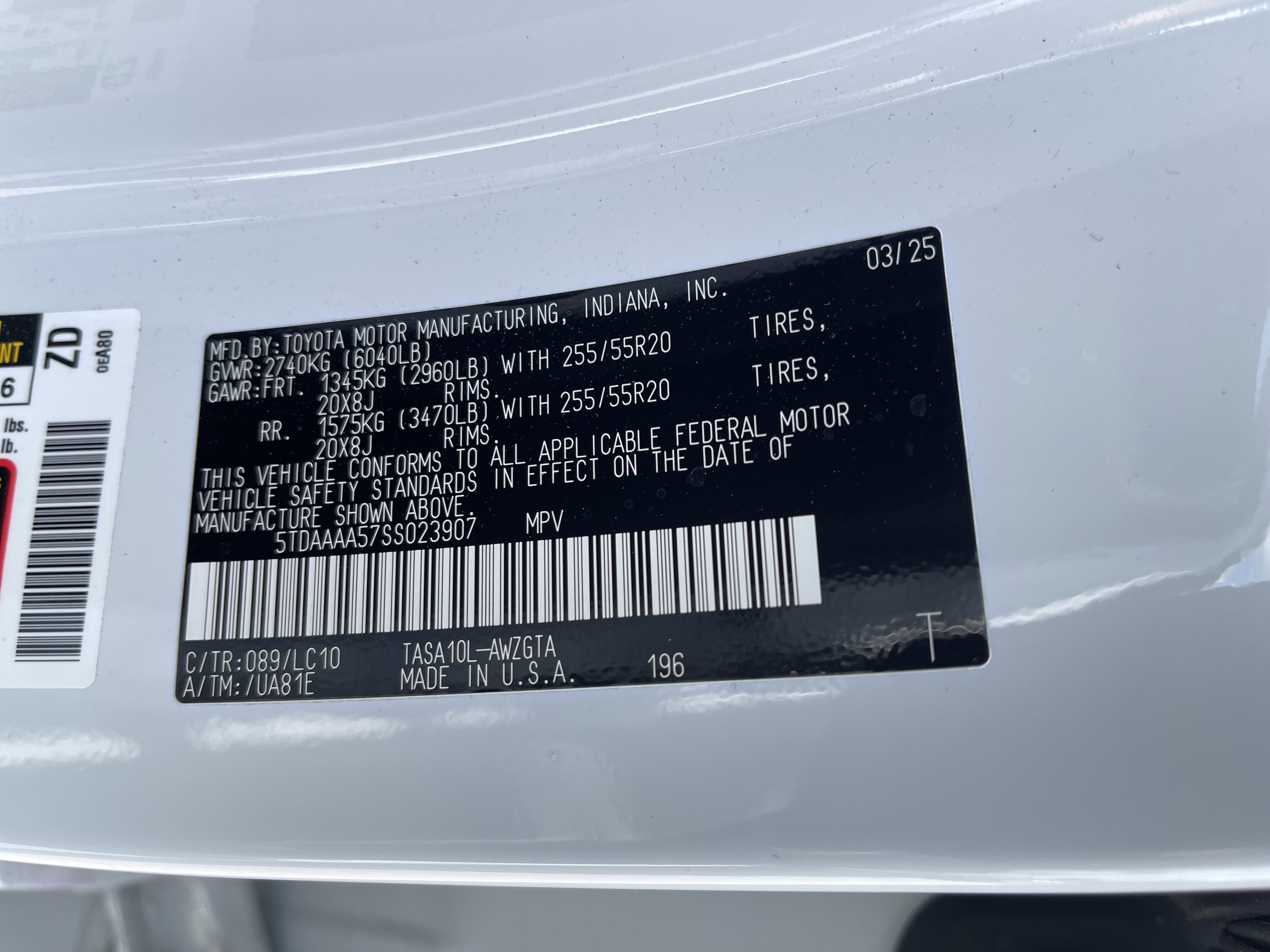 2025 Toyota Grand Highlander Limited