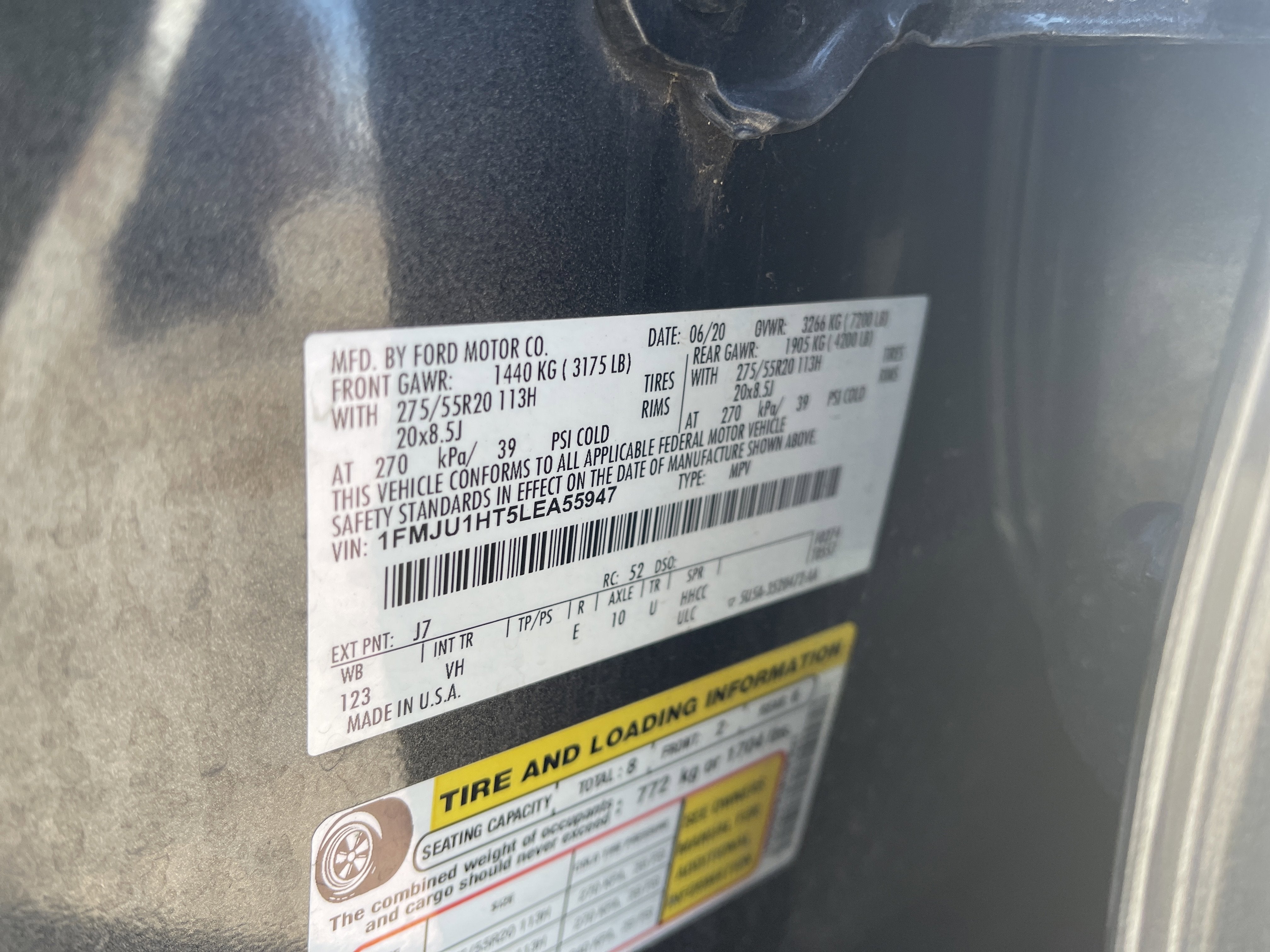 2020 Ford Expedition XLT