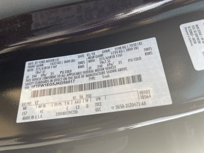 2018 Ford F-150 LARIAT