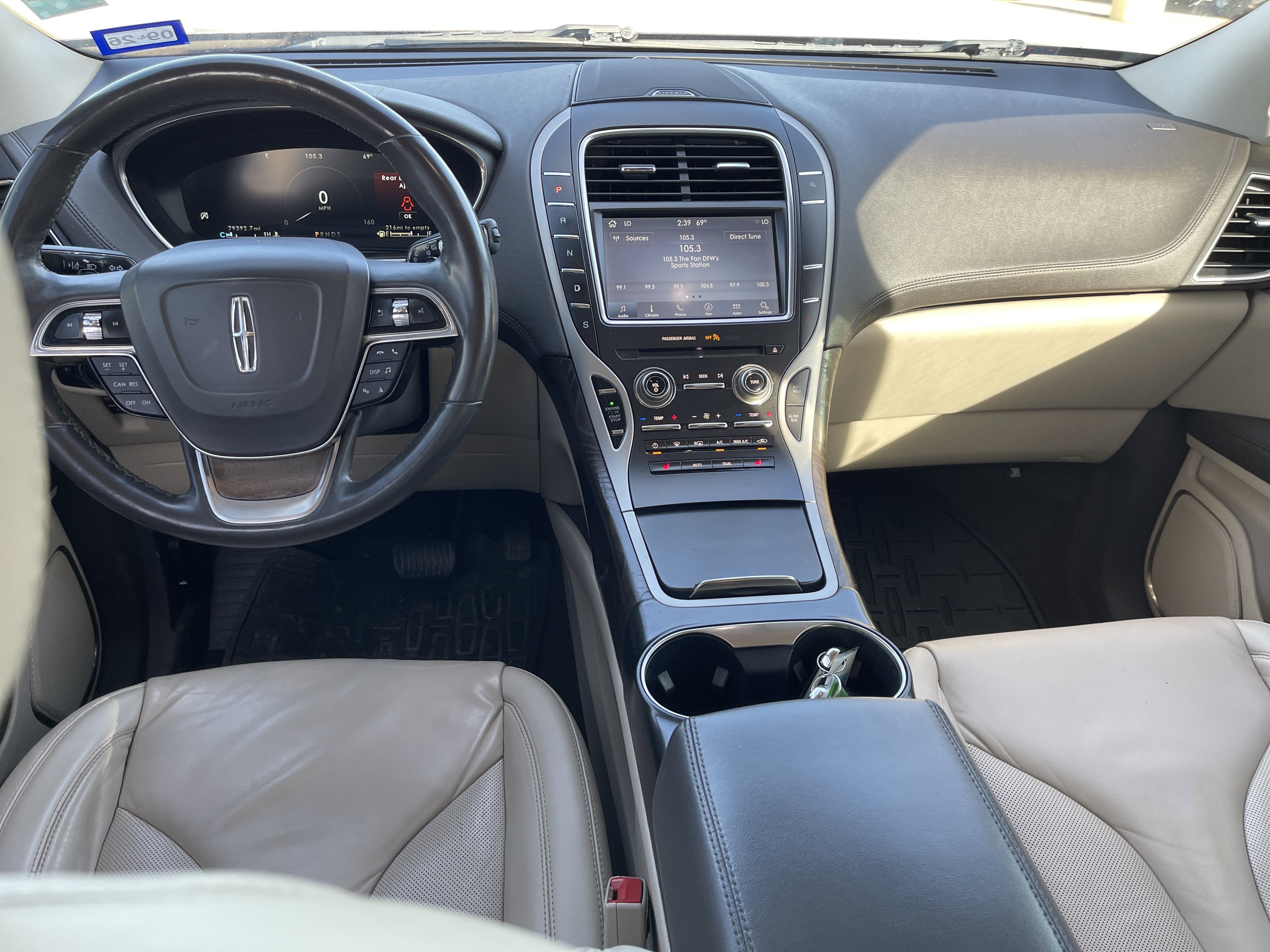 2019 Lincoln Nautilus Select