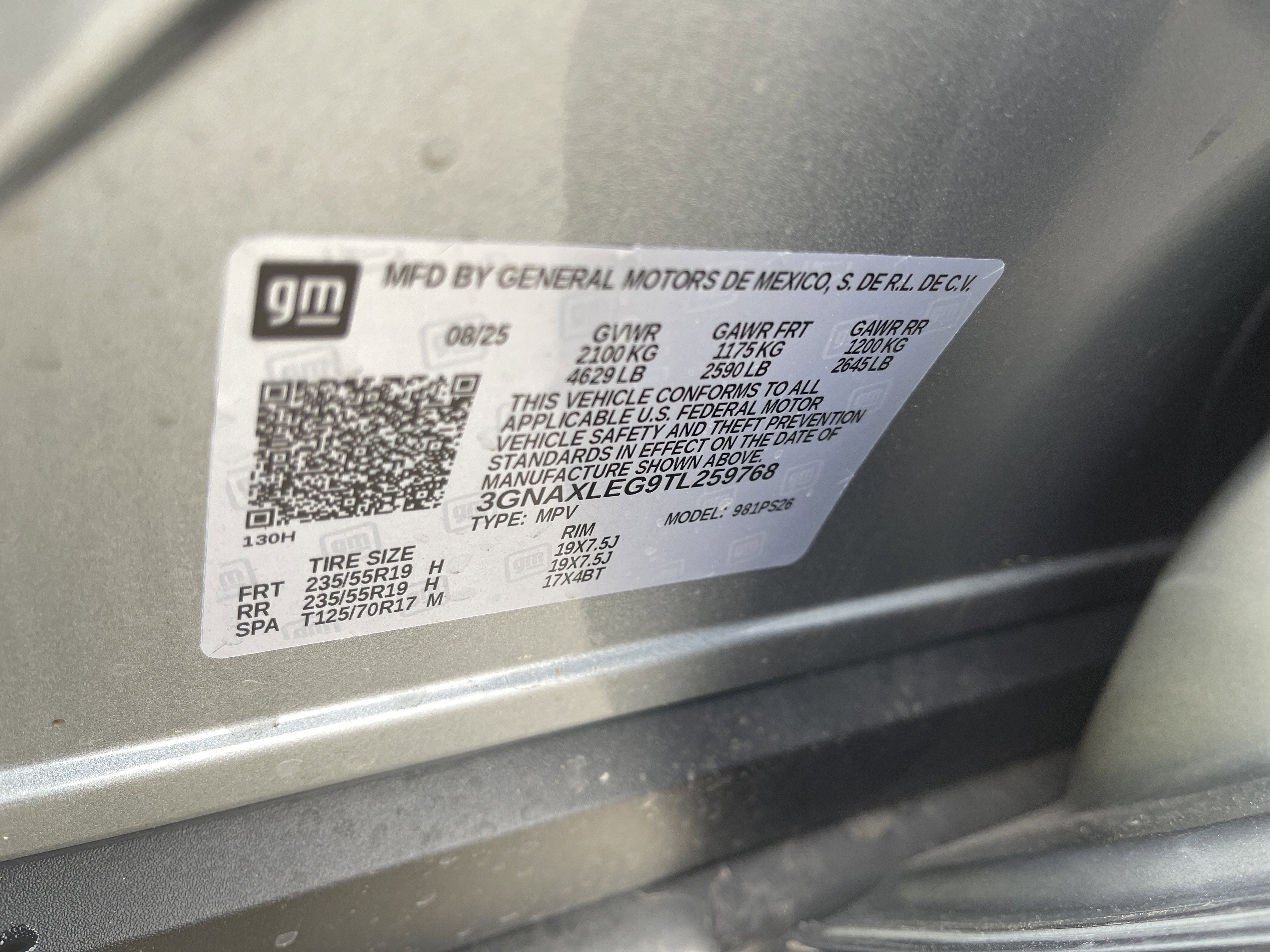 2026 Chevrolet Equinox FWD RS