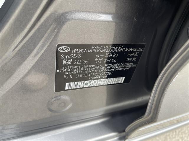 2020 Hyundai Elantra SE