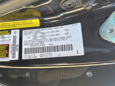 2018 Toyota Tundra 2WD SR5