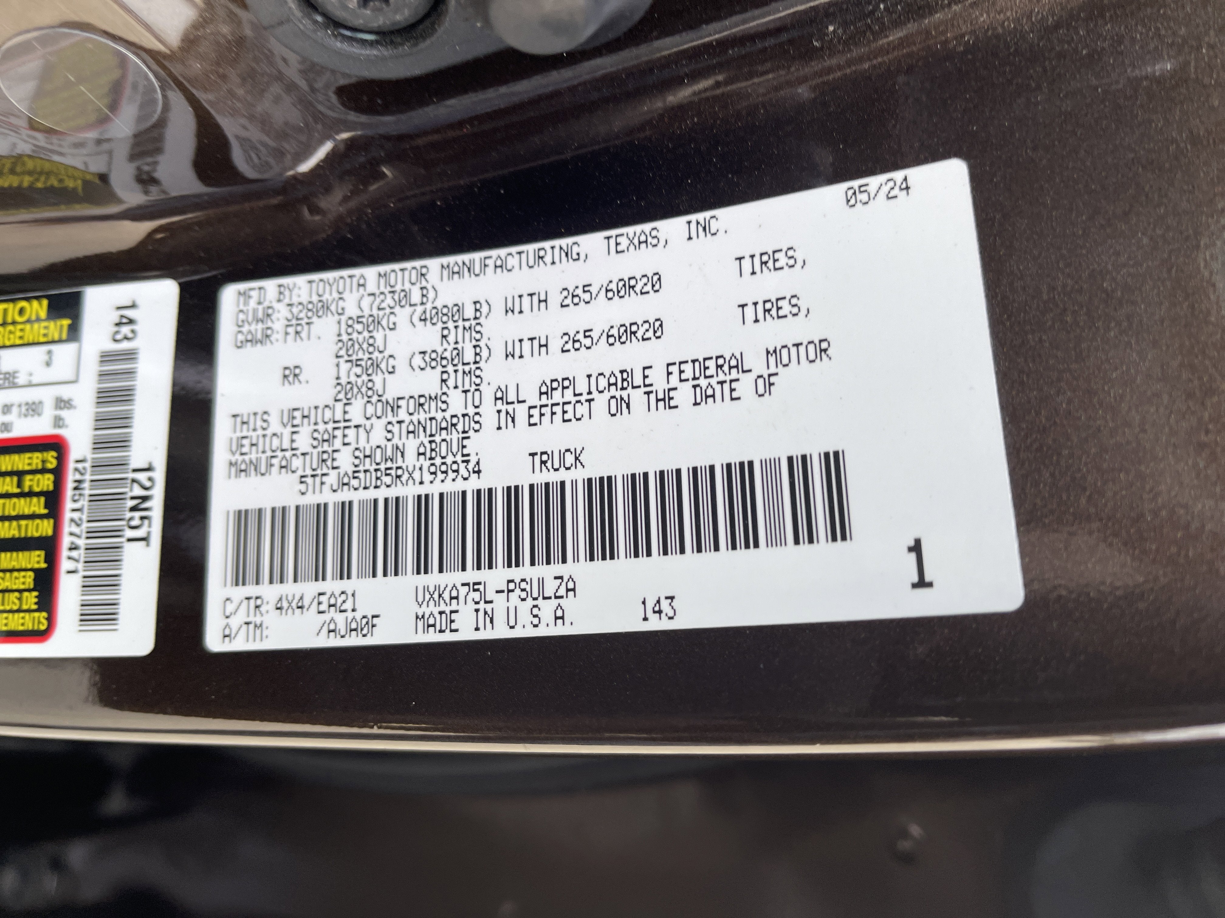 2024 Toyota Tundra 4WD Limited