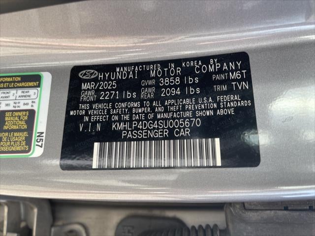 2025 Hyundai Elantra Limited