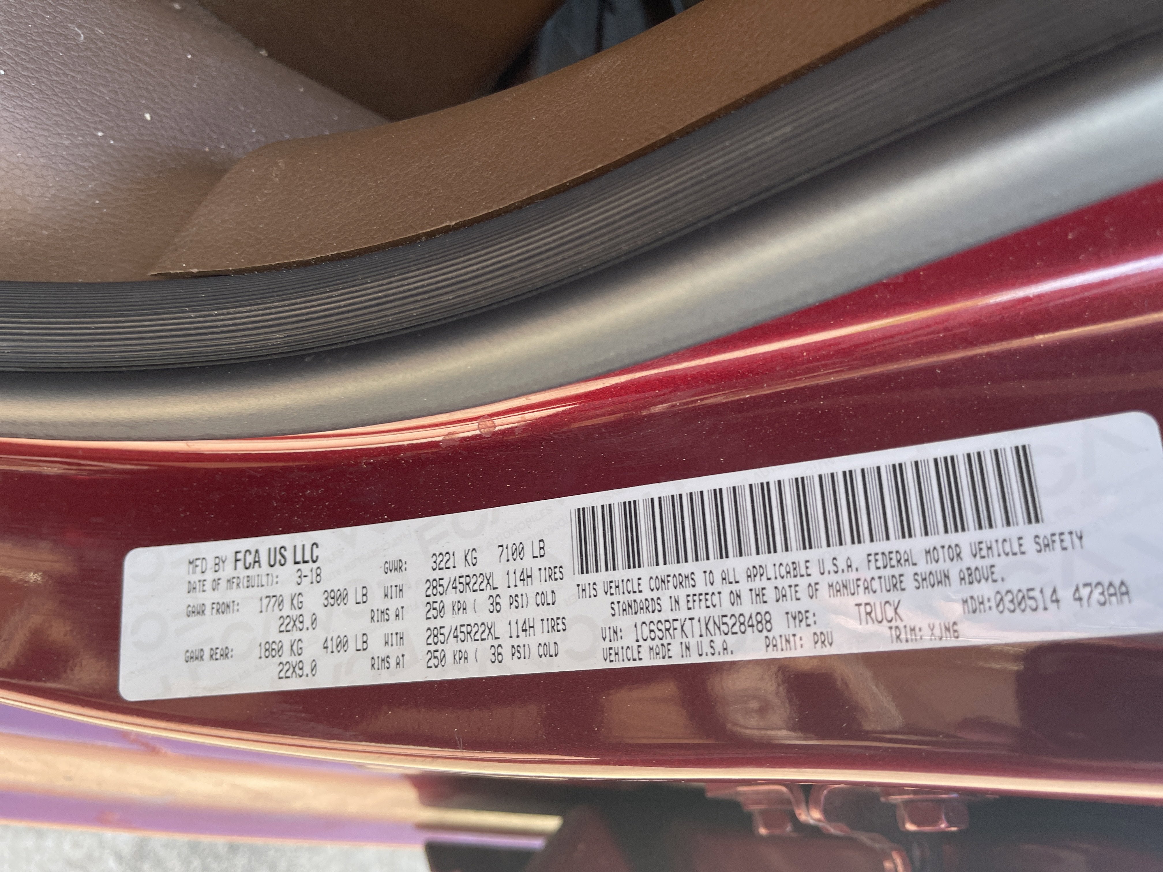 2019 RAM 1500 Longhorn