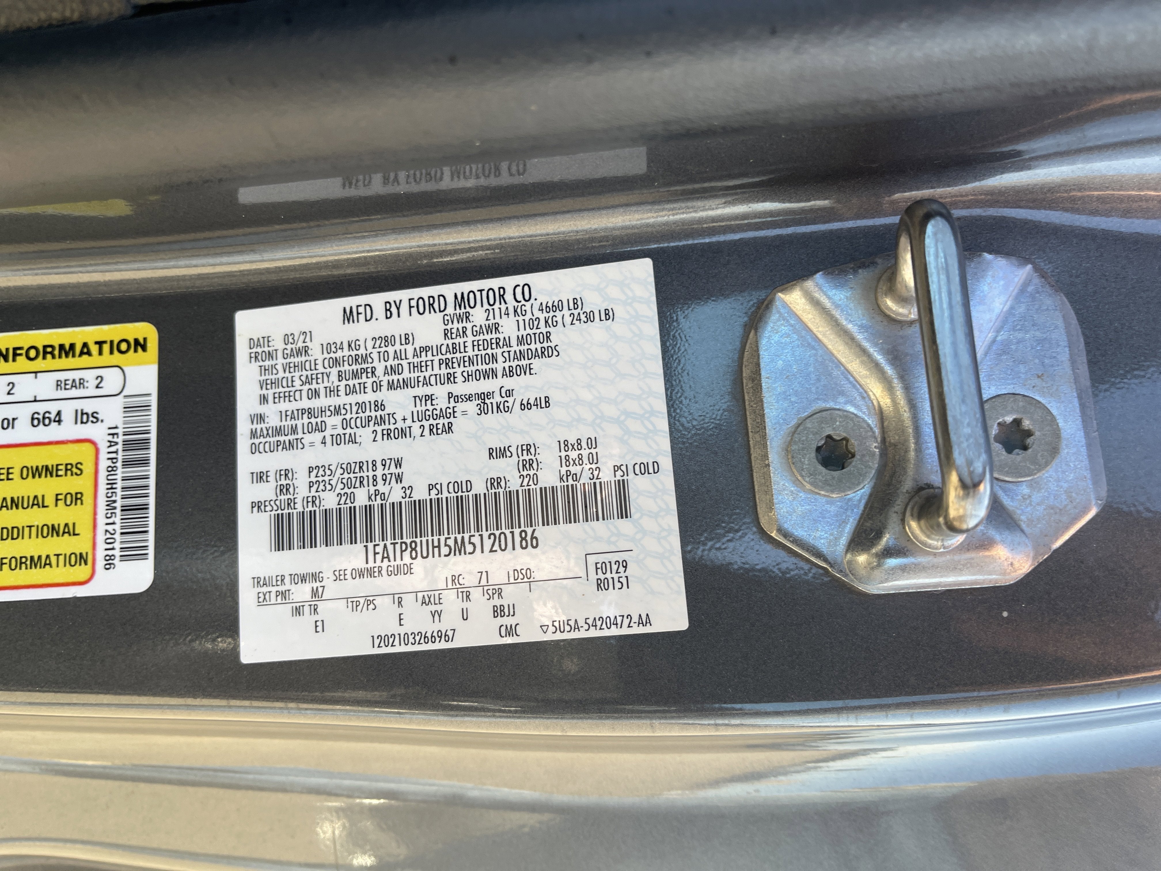 2021 Ford Mustang EcoBoost