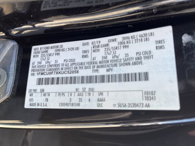 2019 Ford Escape S