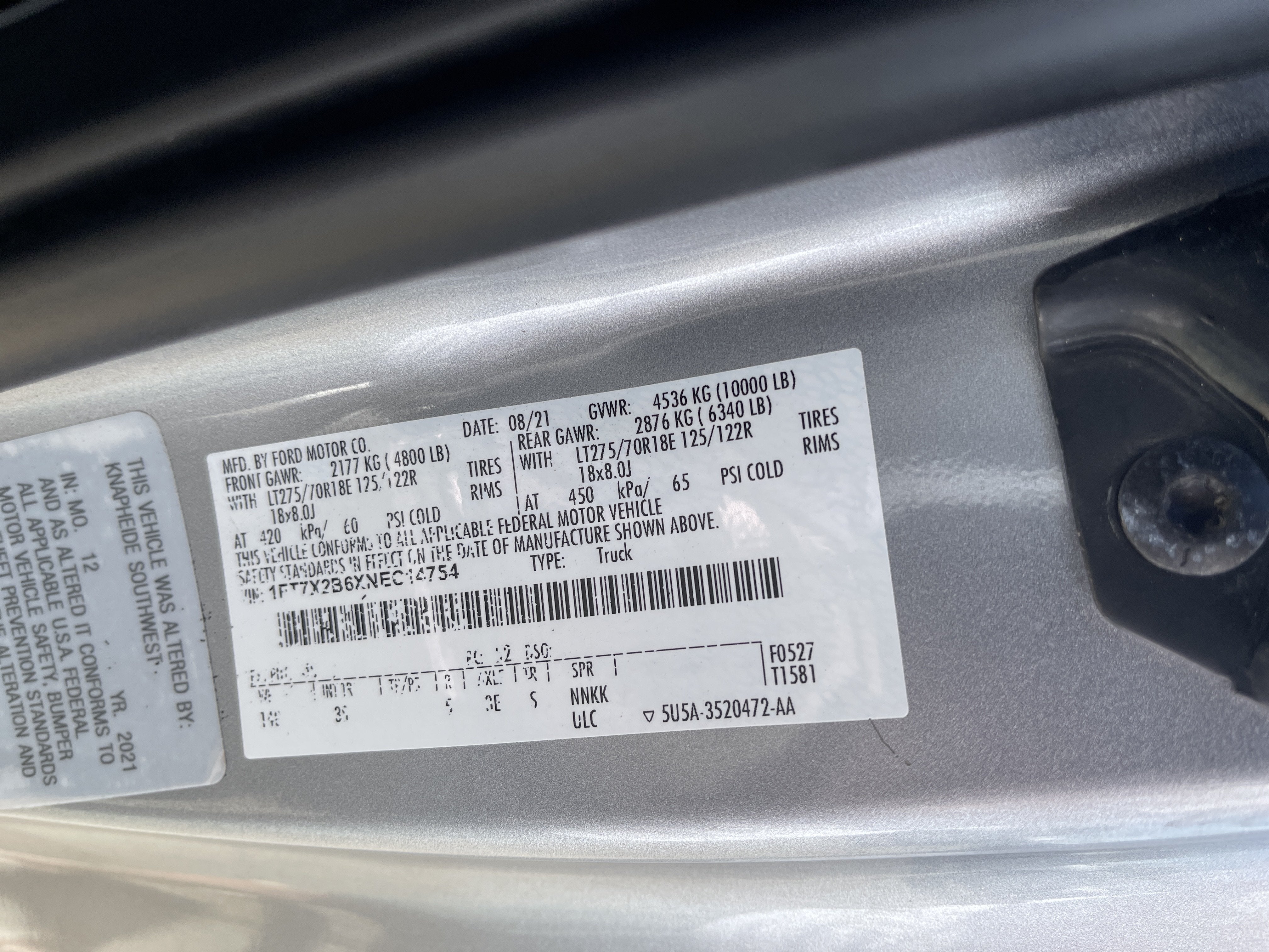 2022 Ford Super Duty F-250 SRW XL