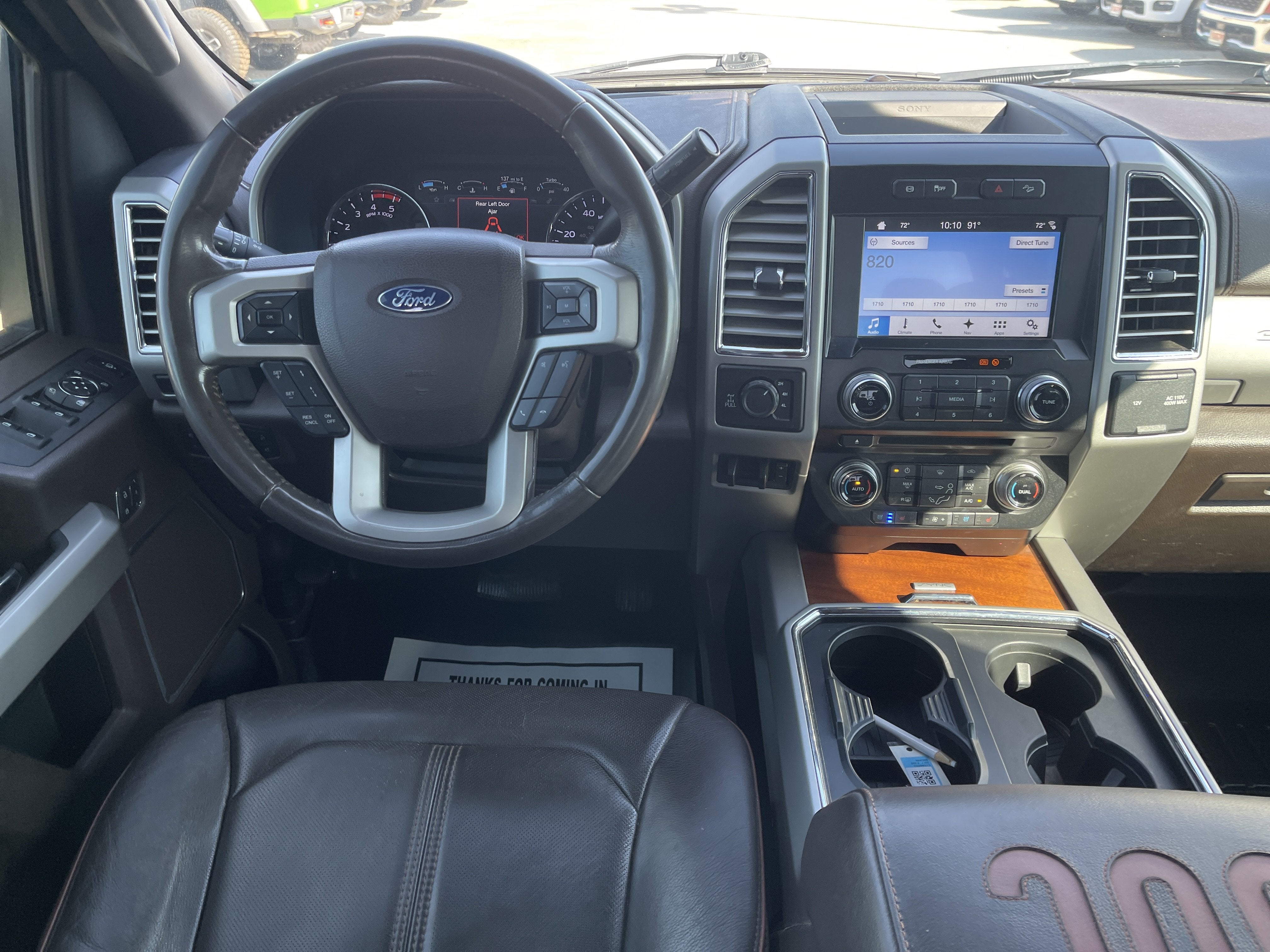 2017 Ford Super Duty F-350 SRW Platinum