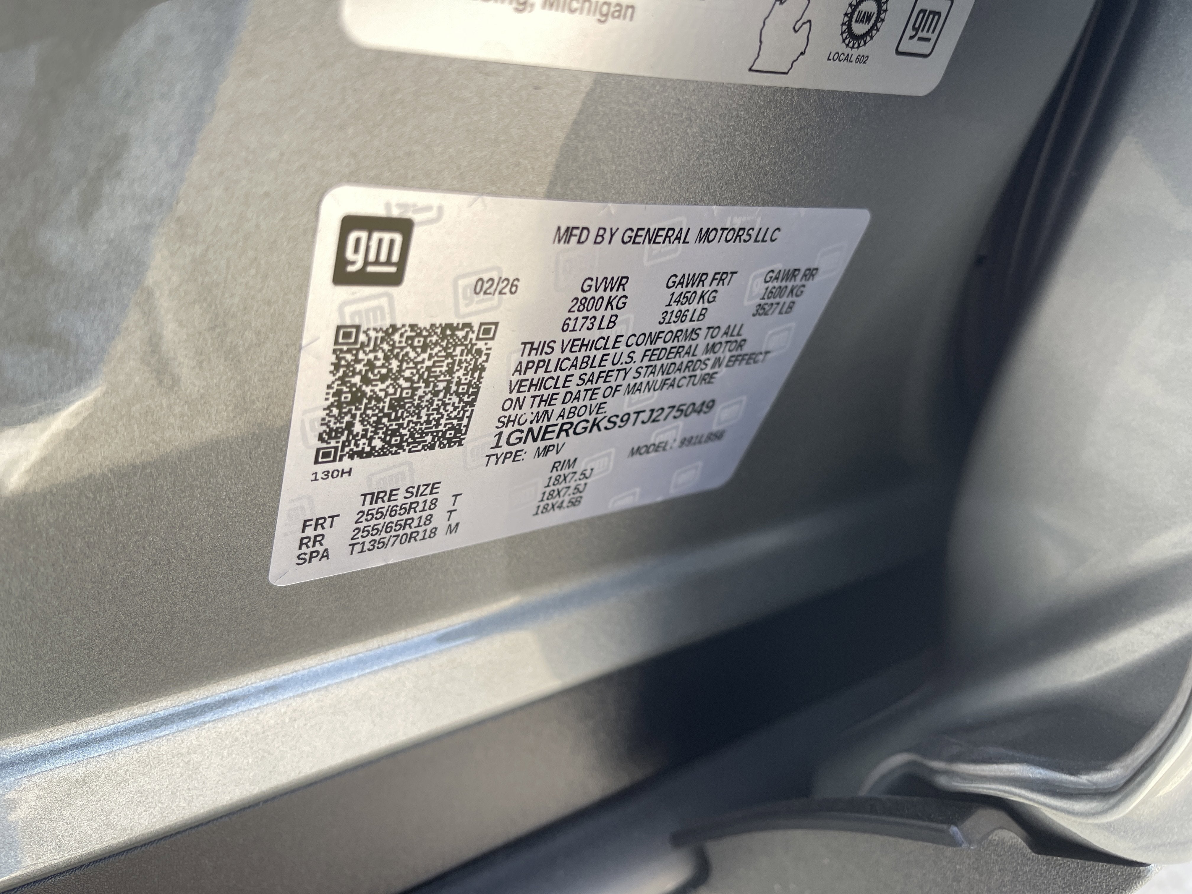 2026 Chevrolet Traverse LT