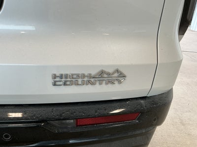 2025 Chevrolet Traverse High Country