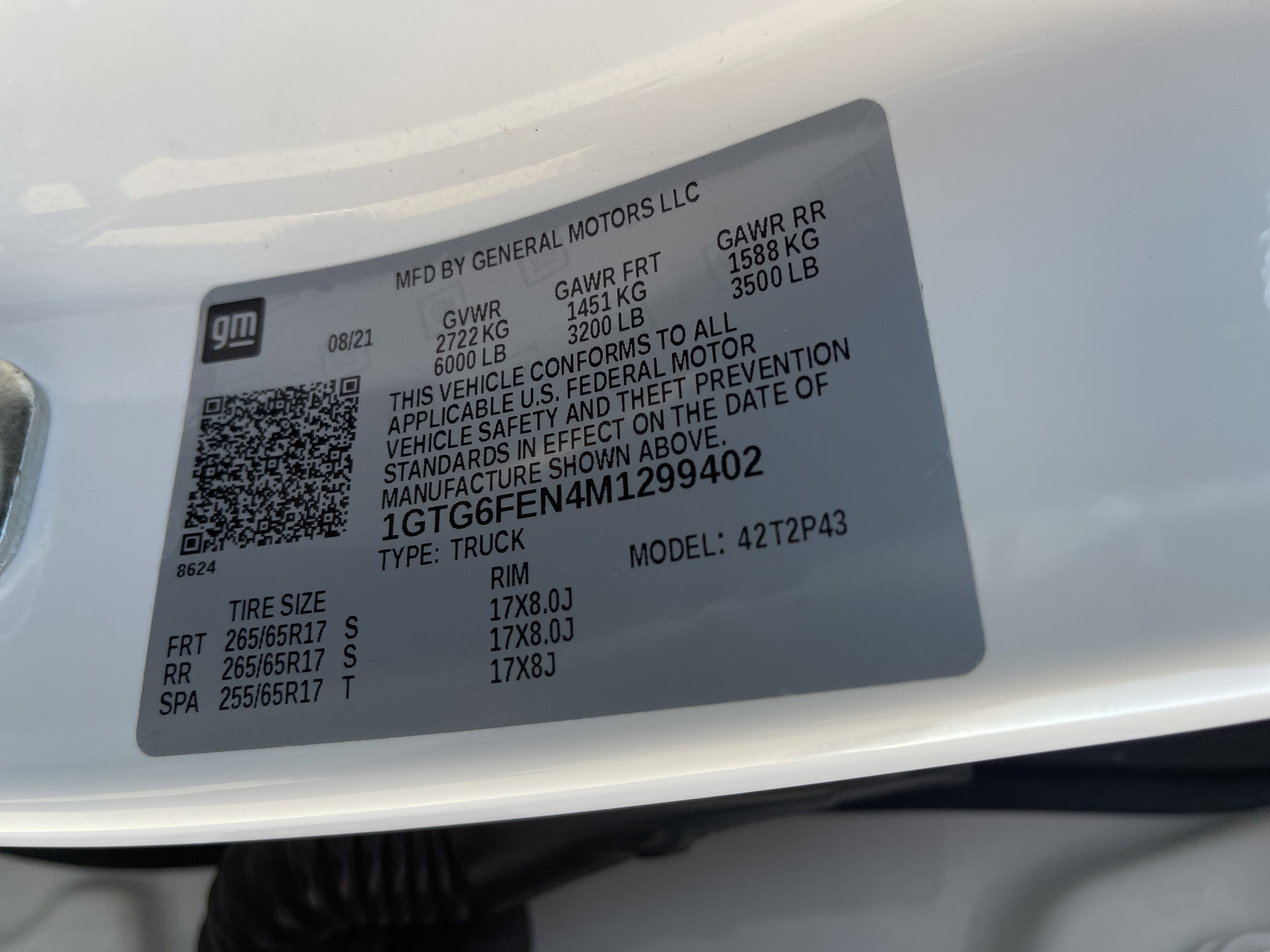 2021 GMC Canyon AT4 - Leather