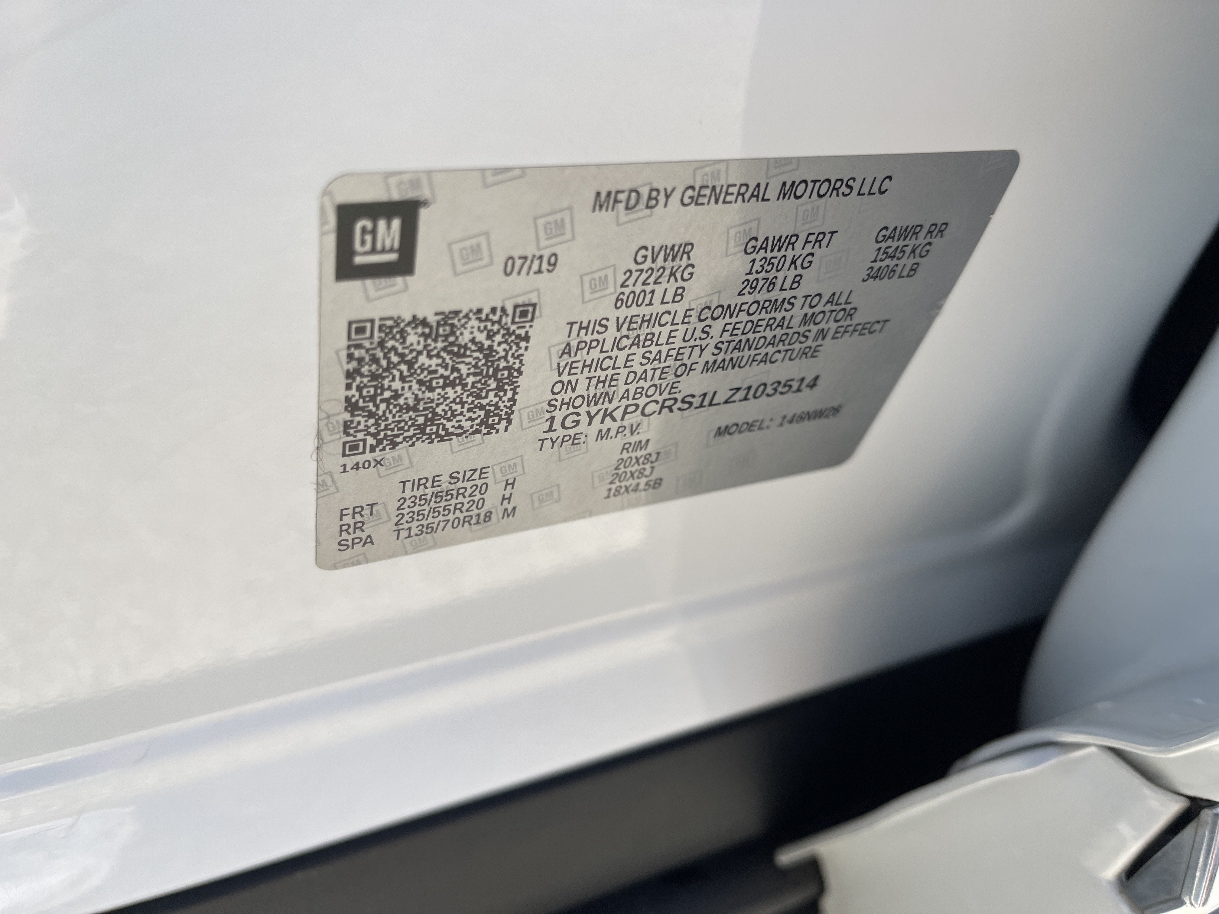 2020 Cadillac XT6 FWD Premium Luxury