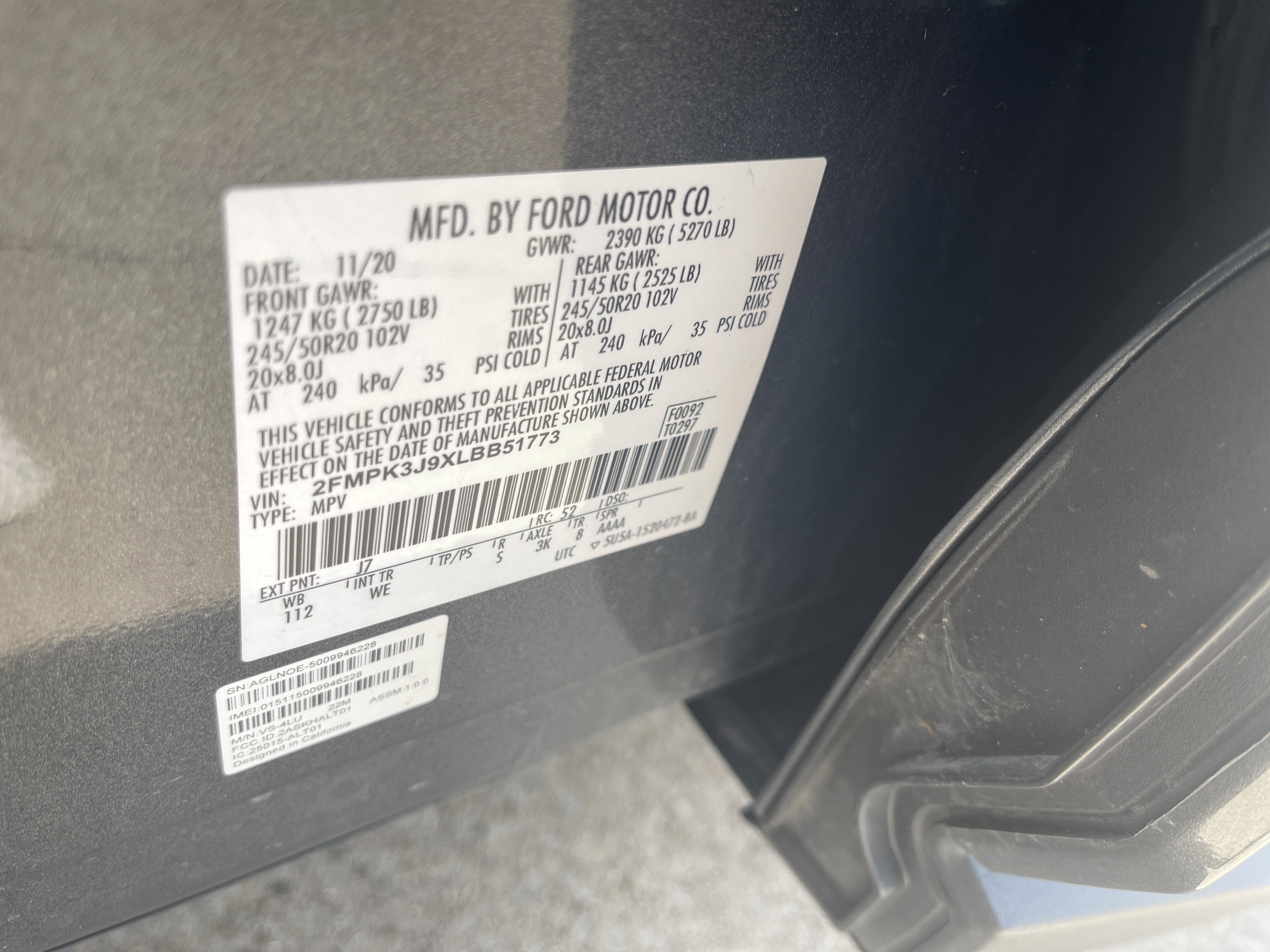 2020 Ford Edge SEL