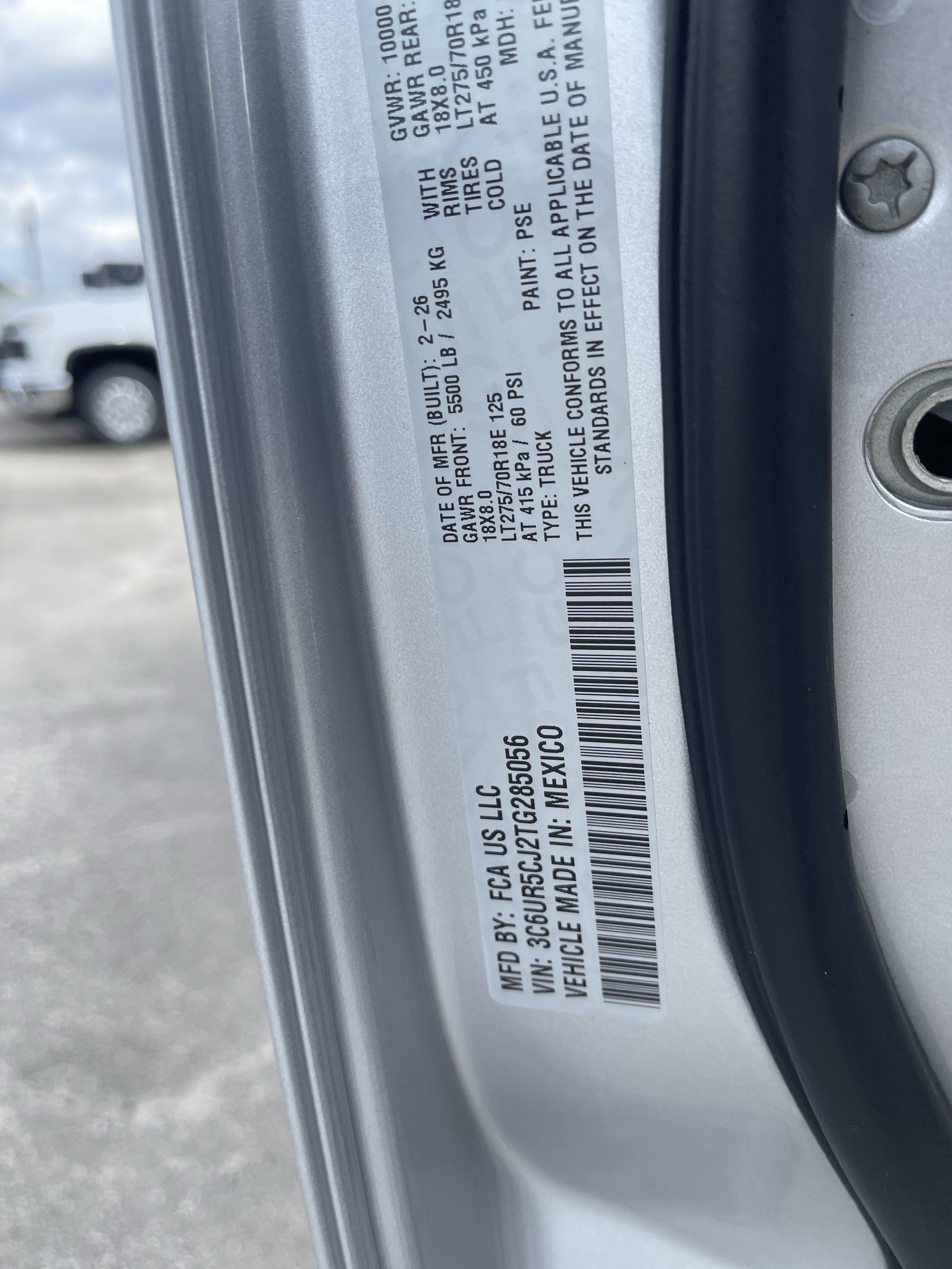 2026 RAM 2500 Tradesman