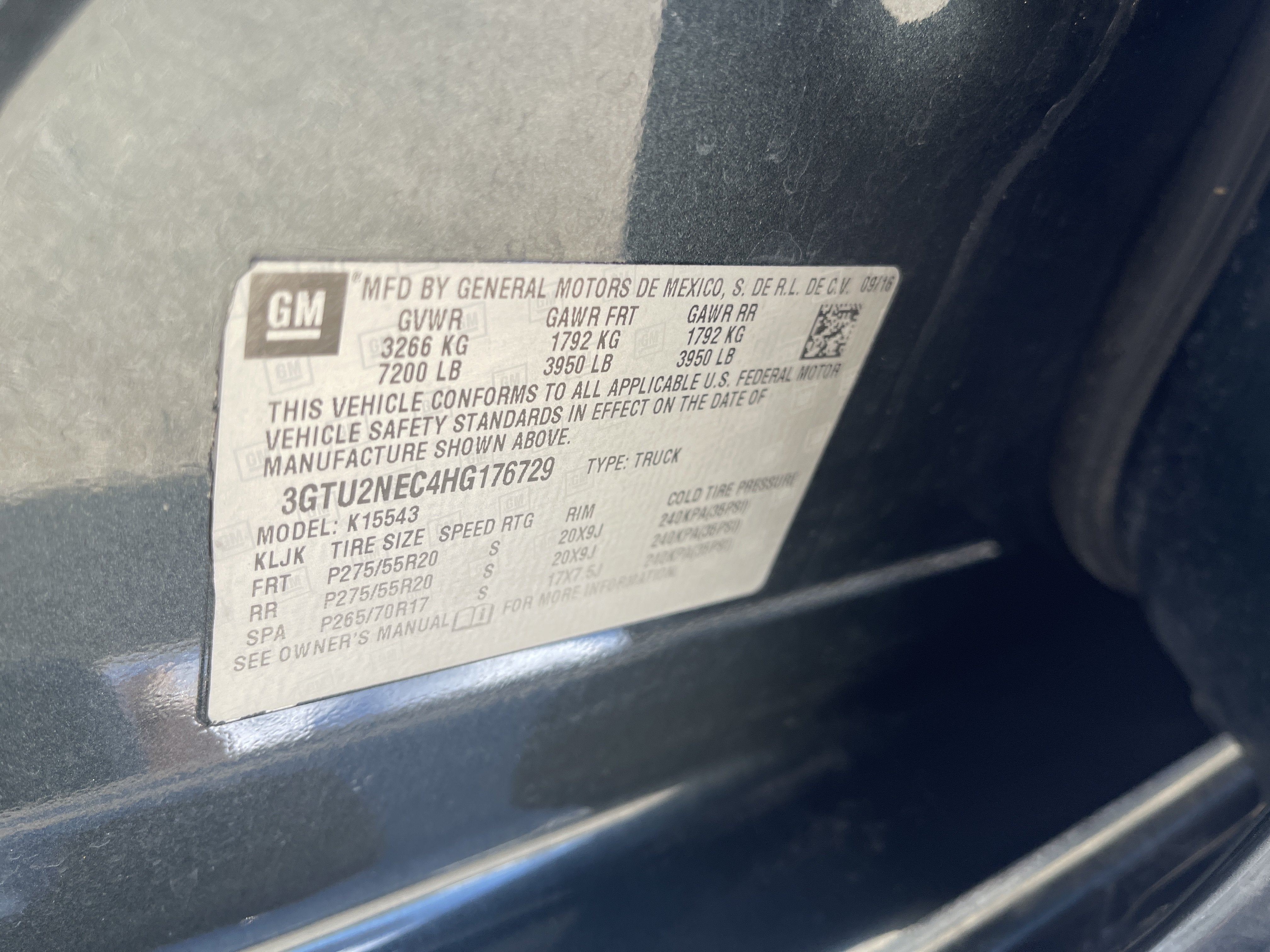 2017 GMC Sierra 1500 SLT