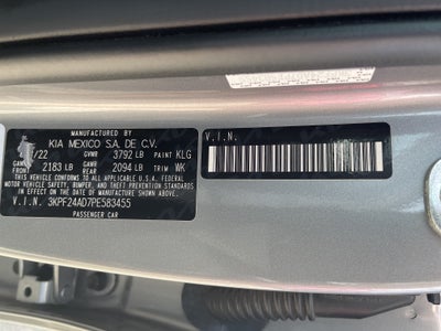 2023 Kia Forte LXS