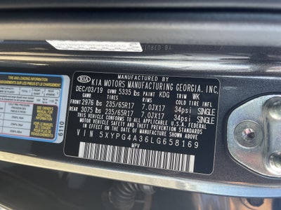 2020 Kia Sorento LX