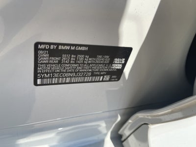 2022 BMW X3 M NA
