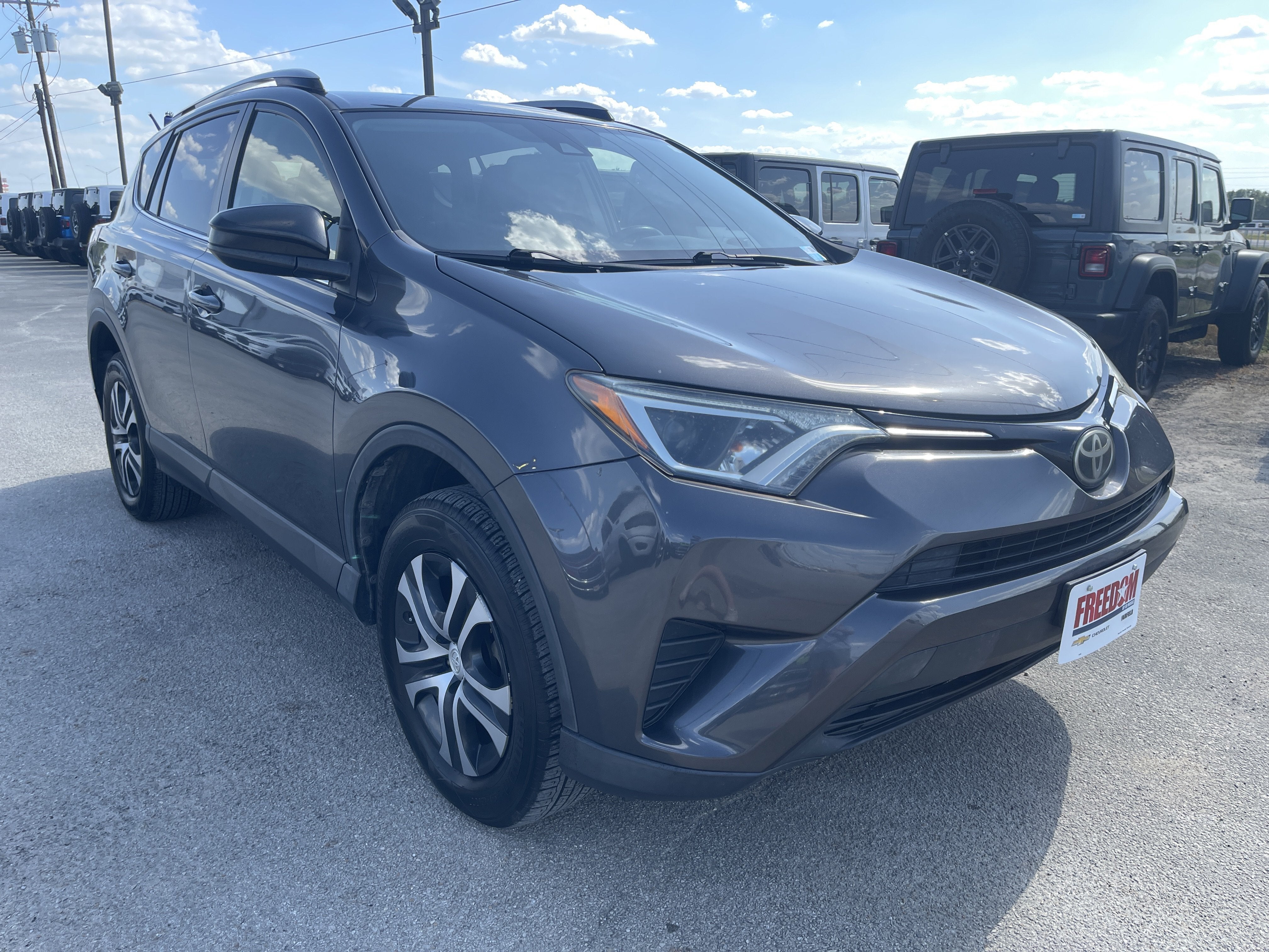 Used 2017 Toyota RAV4 LE with VIN JTMBFREV5HJ155505 for sale in Fairfield, TX