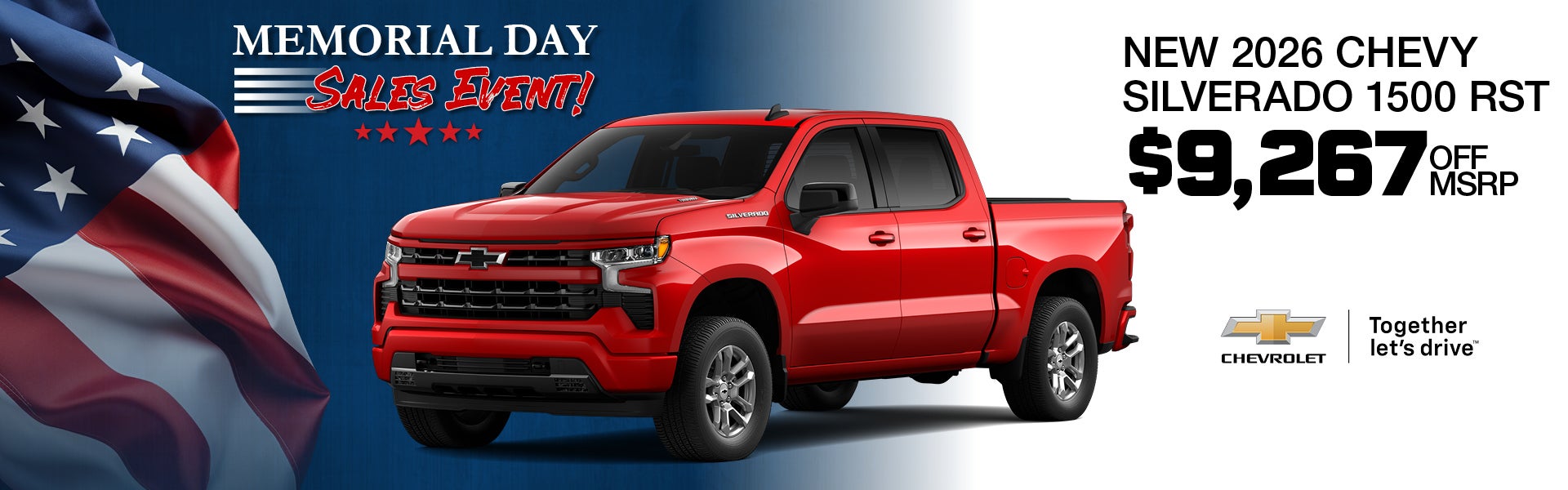 New 2026 Chevy Silverado 1500 RST