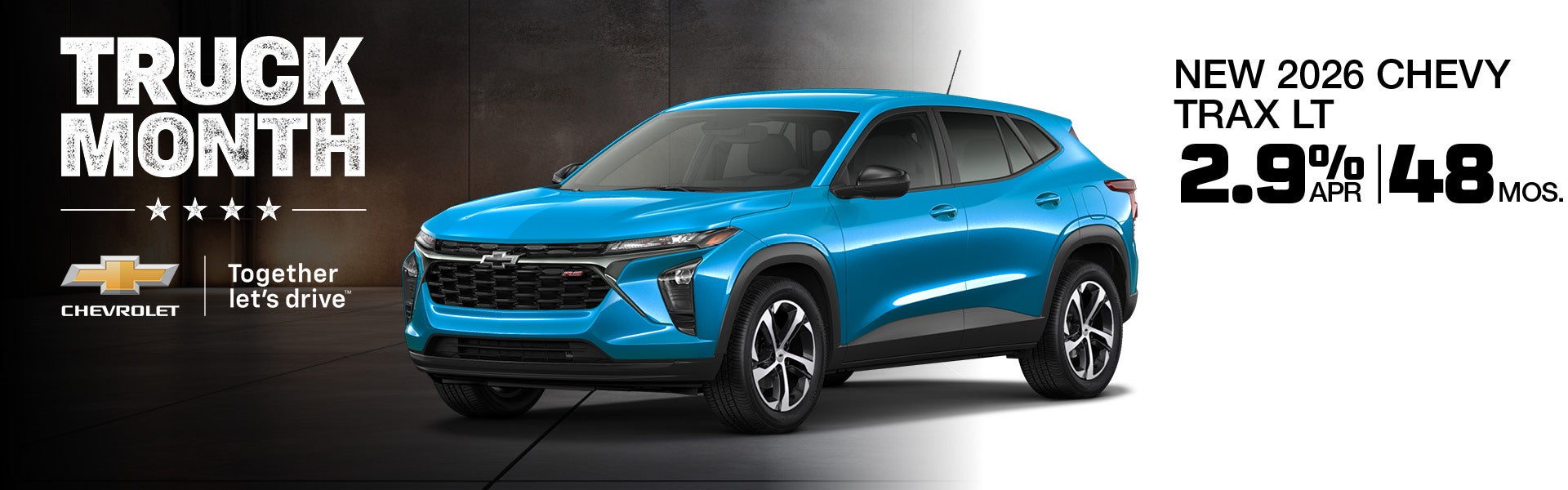 2026 Chevy Trax LT 2.9% for 48 Months
